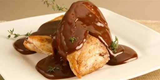 Receta de pollo al chocolate