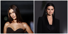 Selena Gomez y Hailey Bieber posan juntas