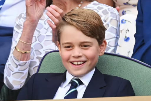 El príncipe George hace su debut en Wimbledon