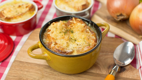 Sopa de Cebolla Gratinada