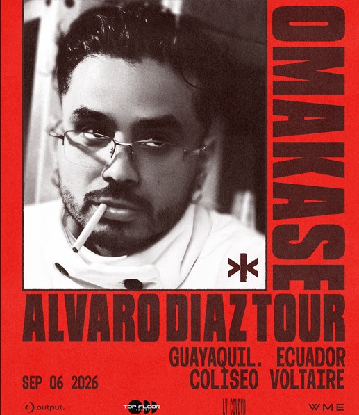 Álvaro Díaz regresa con su gira “OMAKASE TOUR”.